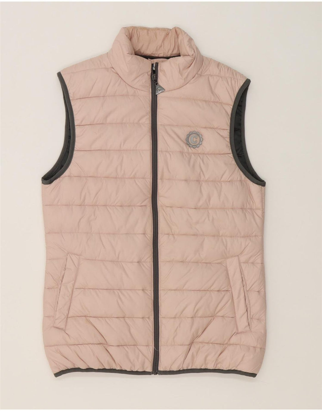 Colete acolchoado feminino Carrera UK 14 rosa médio