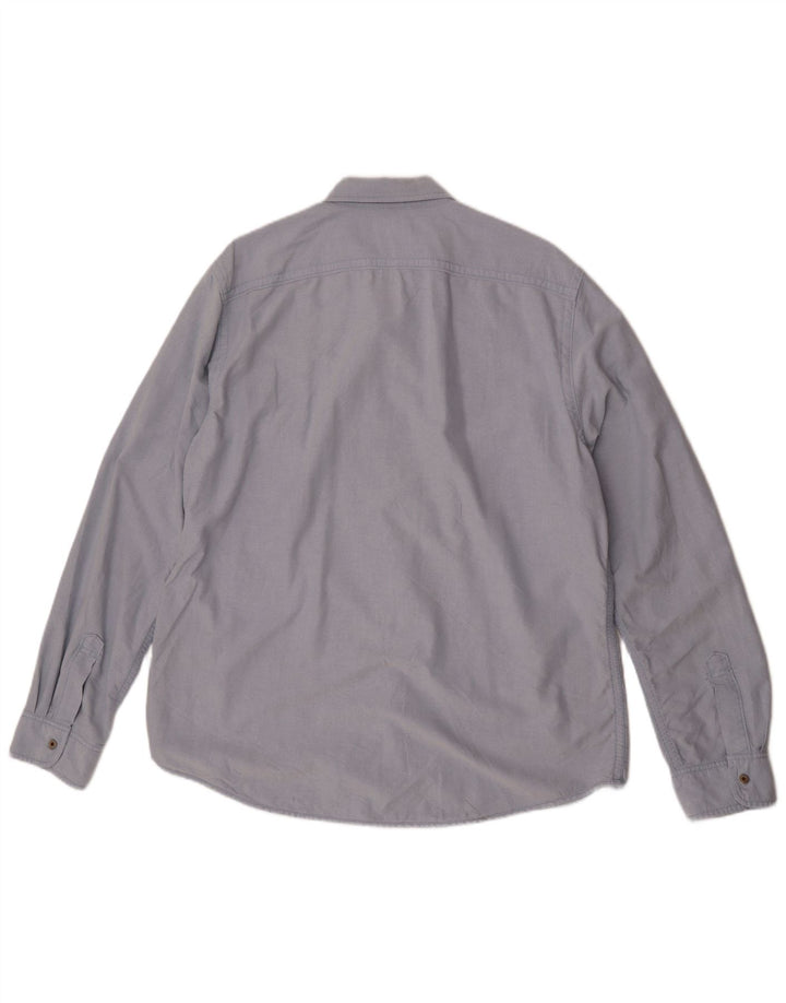 Camisa masculina Ralph Lauren XL azul algodão