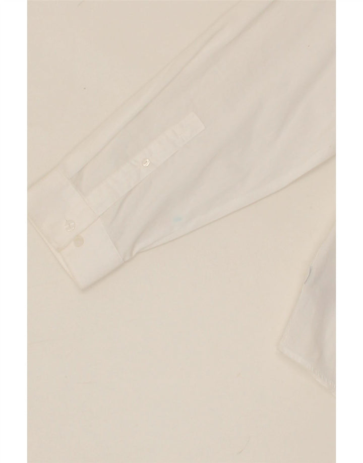 CALVIN KLEIN Mens Shirt XL White Cotton Vintage Calvin Klein and Second-Hand Calvin Klein from Messina Hembry 