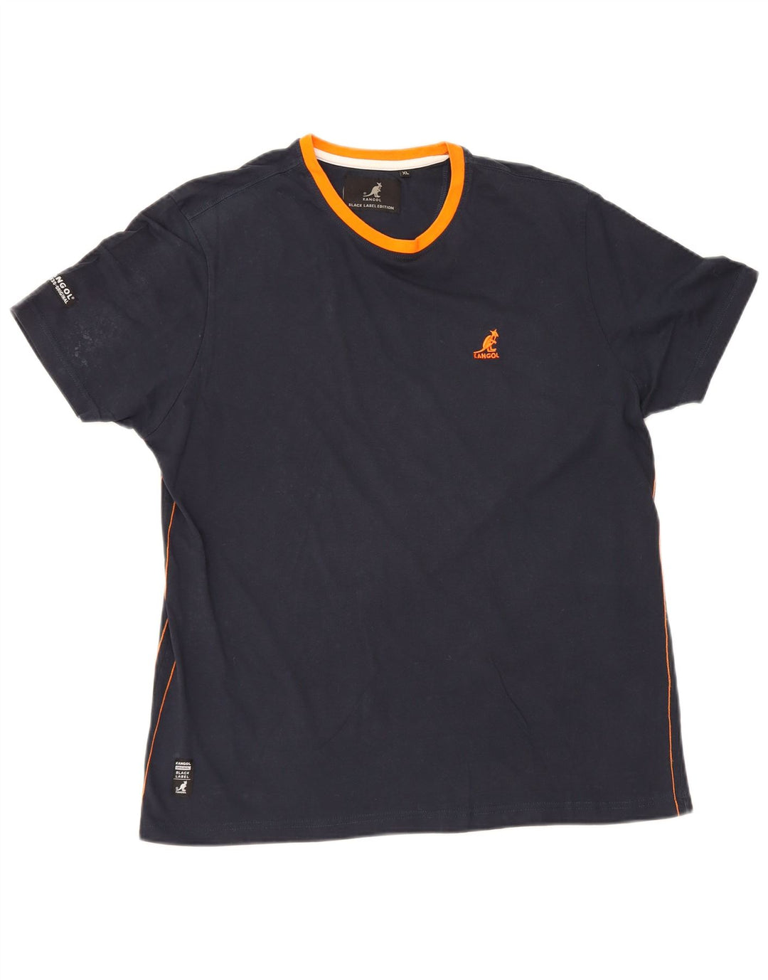 Camiseta masculina Kangol Top XL algodão azul marinho