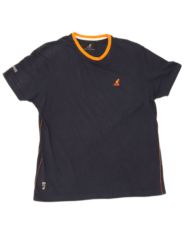 Camiseta masculina Kangol Top XL algodão azul marinho
