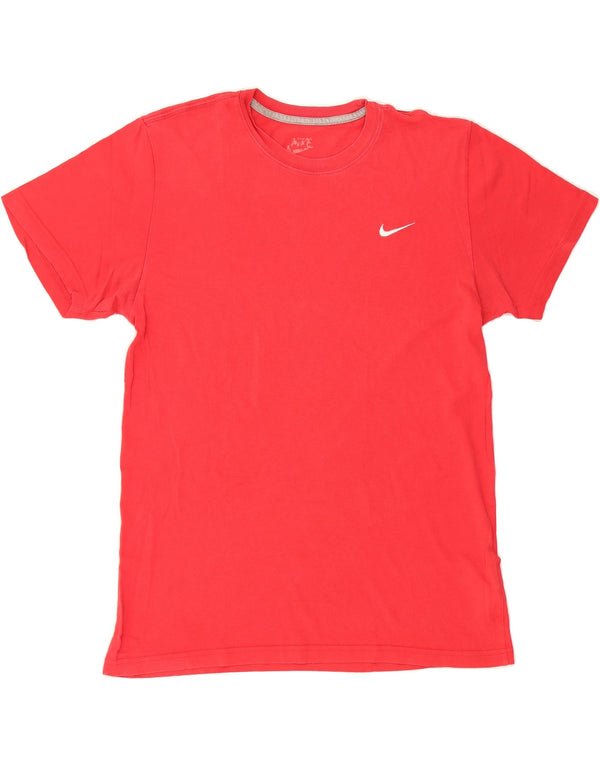 Camiseta masculina NIKE Top grande algodão vermelho