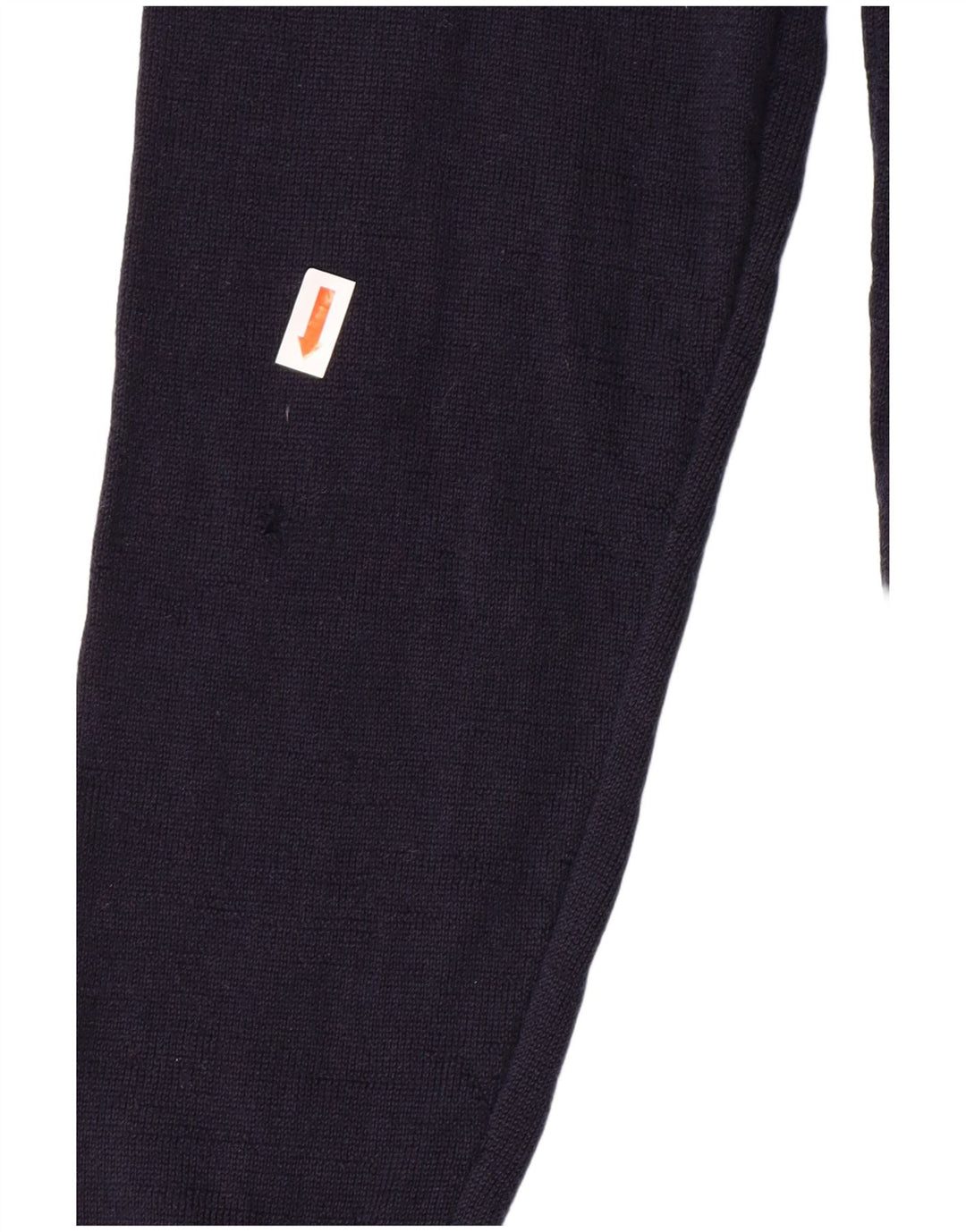 Suéter masculino Lacoste com gola redonda tamanho 4 médio azul marinho lã virgem