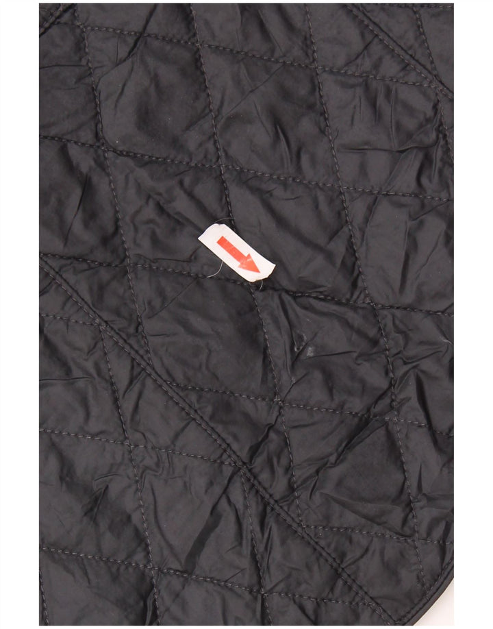 Jaqueta acolchoada feminina BARBOUR UK 16 grande azul marinho