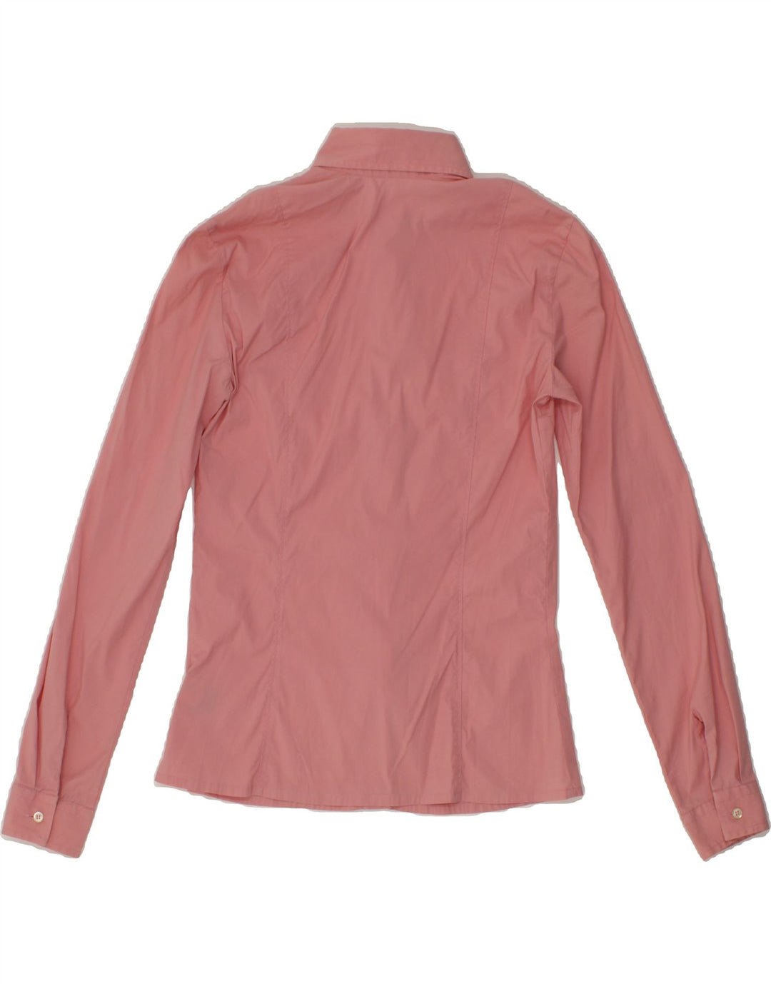 JECKERSON Womens Shirt UK 12 Medium Pink Cotton Vintage Jeckerson and Second-Hand Jeckerson from Messina Hembry 