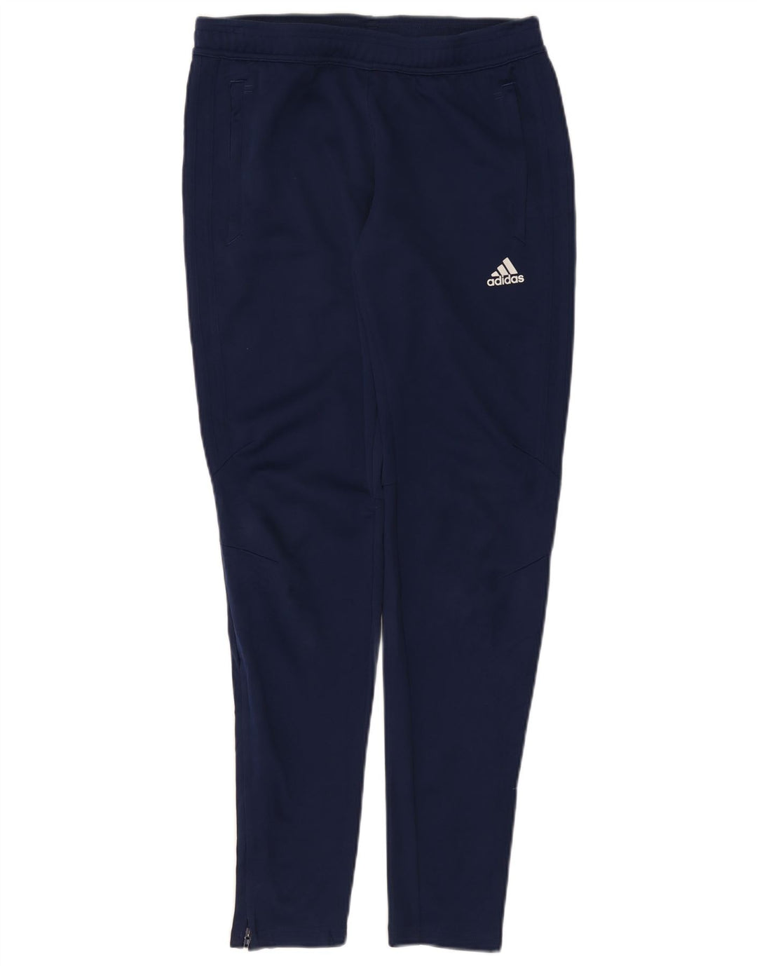 Calças de treino ADIDAS femininas Climacool UK 12/14 médio azul marinho