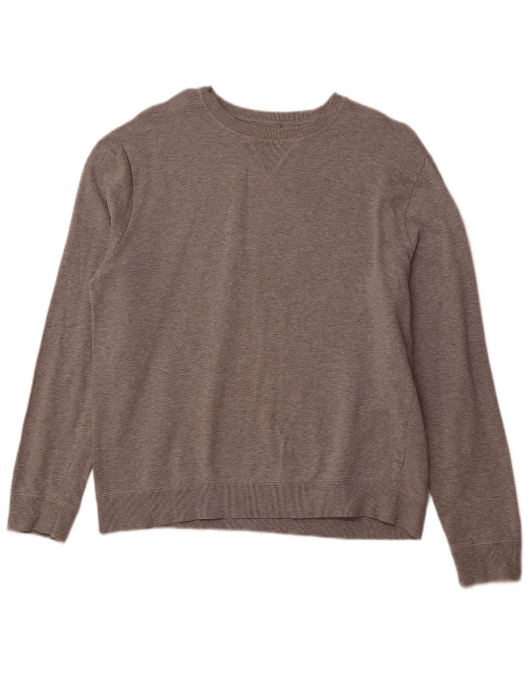 COS moletom masculino jumper grande algodão cinza
