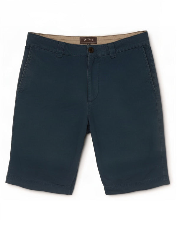 Fat Face Mens Chino Shorts Large W34 Blue Cotton