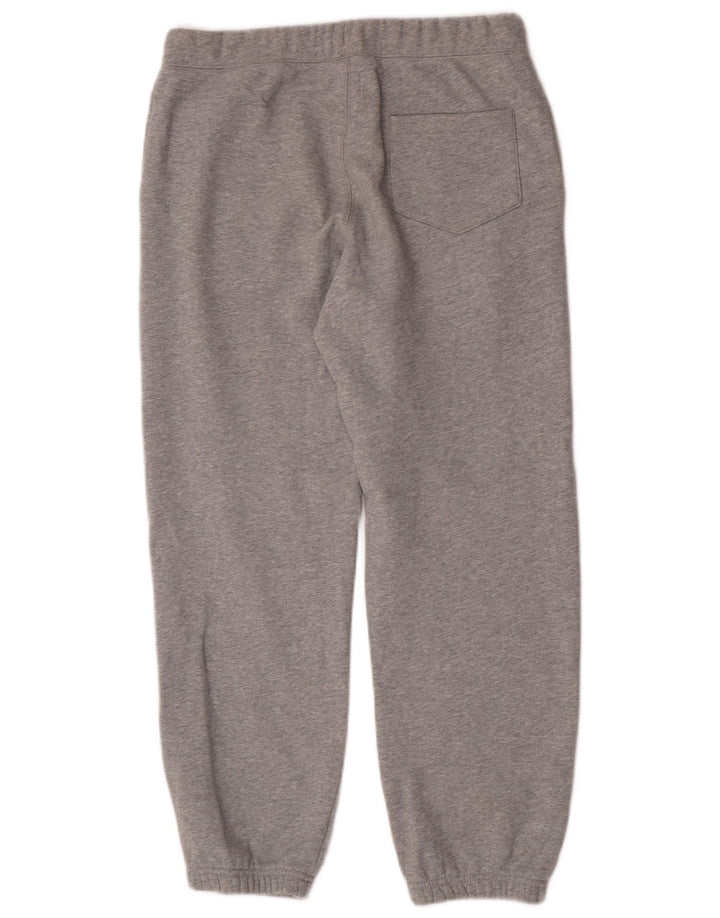 Calça de treino masculina Jack Wills com estampa gráfica, joggers de algodão cinza médio