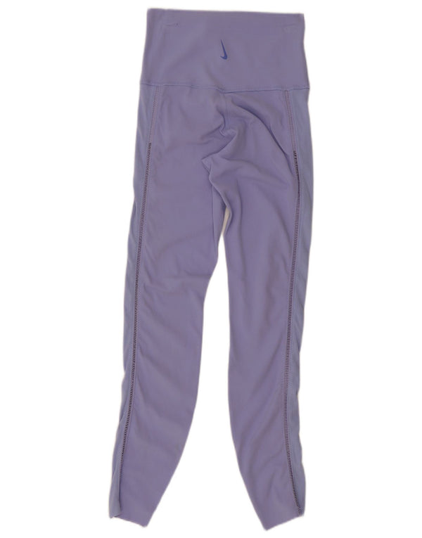 Leggings Nike Dri Fit UK 4 XS Roxo Nylon
