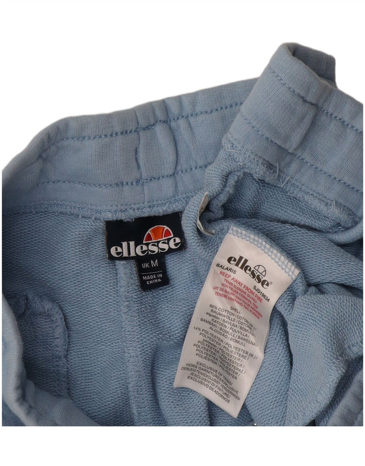 Shorts esportivos masculinos Ellesse algodão azul médio