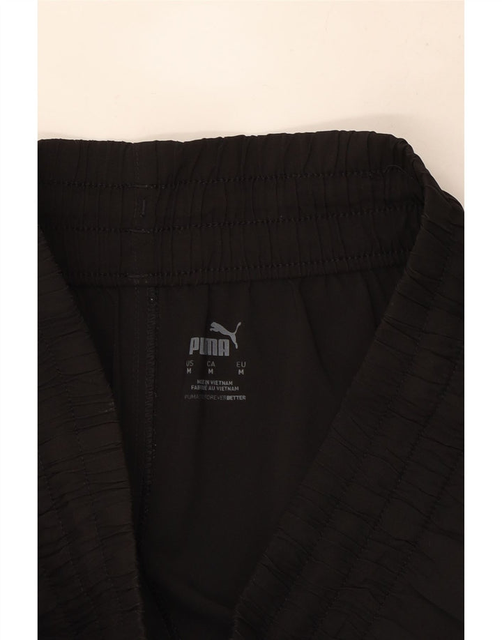 Shorts esportivos masculinos Puma médio preto