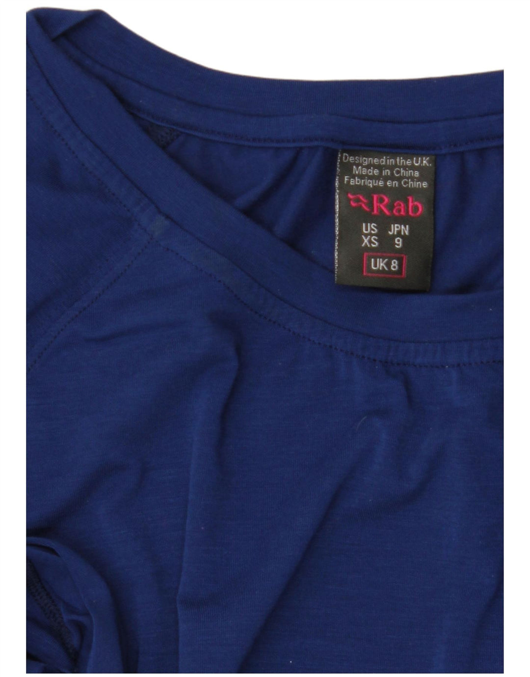 Colete feminino RAB UK 8 pequeno azul marinho