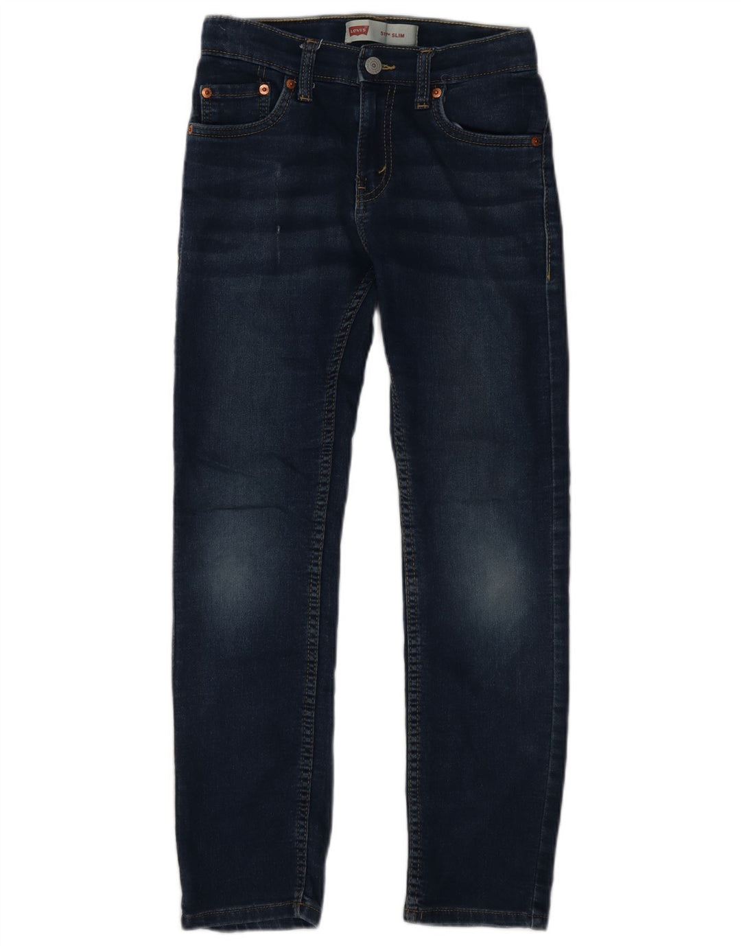 Levi's Boys 511 Slim Jeans 11-12 Anos W26 L27 Azul Algodão
