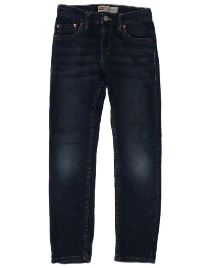Levi's Boys 511 Slim Jeans 11-12 Anos W26 L27 Azul Algodão