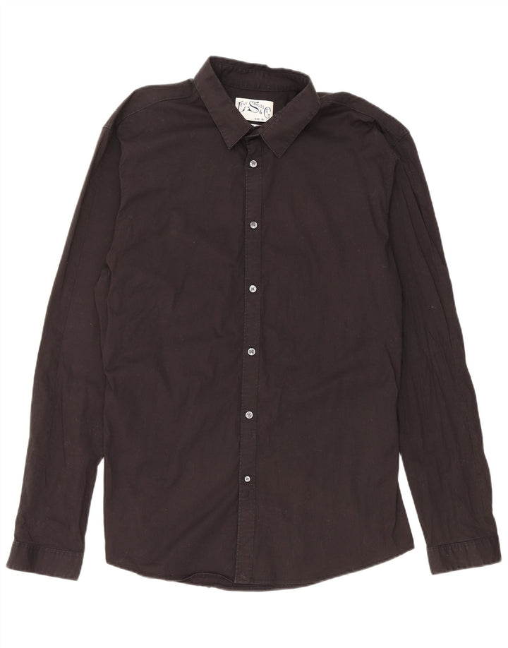 Camisa Levi's Masculina Slim Fit XL Algodão Preto