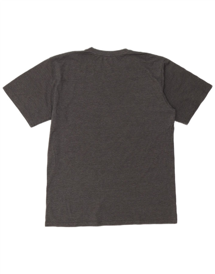 Camiseta gráfica masculina CONVERSE cinza médio