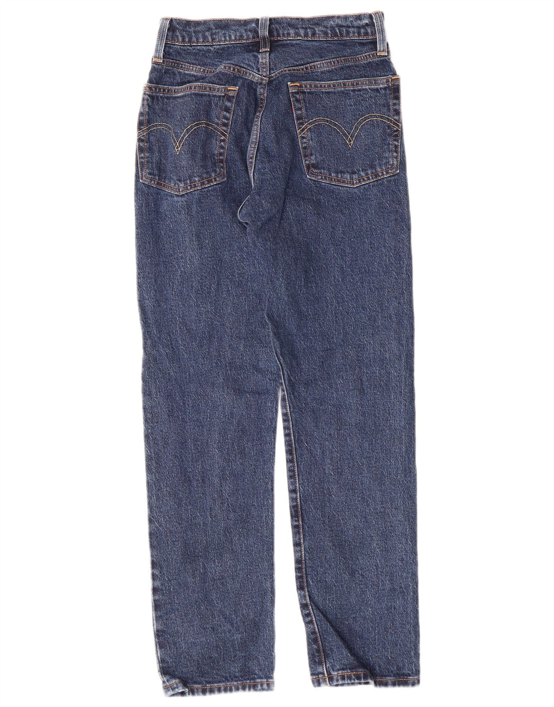 Calça jeans feminina Levi's 501 Tapered W24 L28 azul algodão clássico