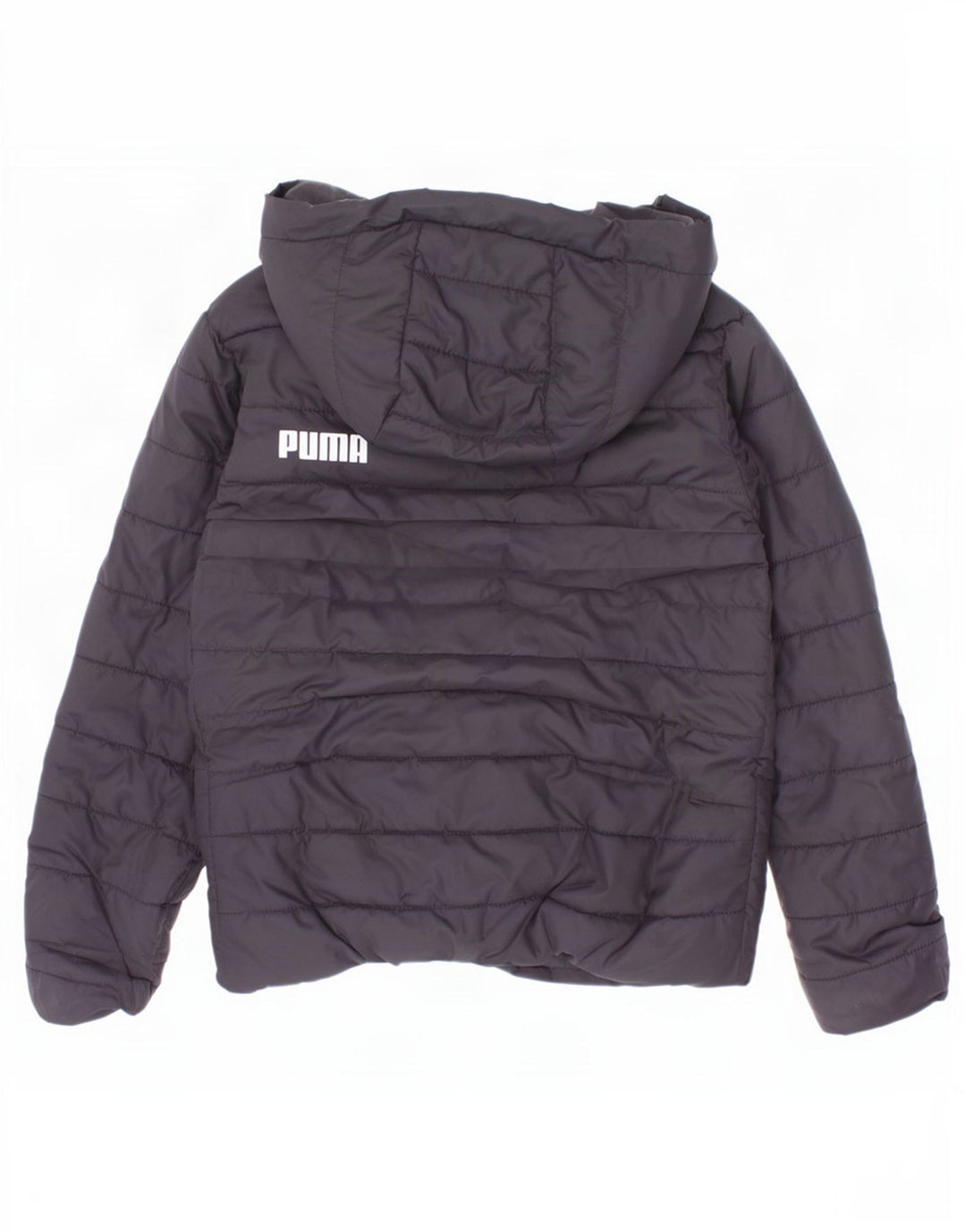 Casaco acolchoado com capuz Puma Boys 5-6 anos preto poliéster