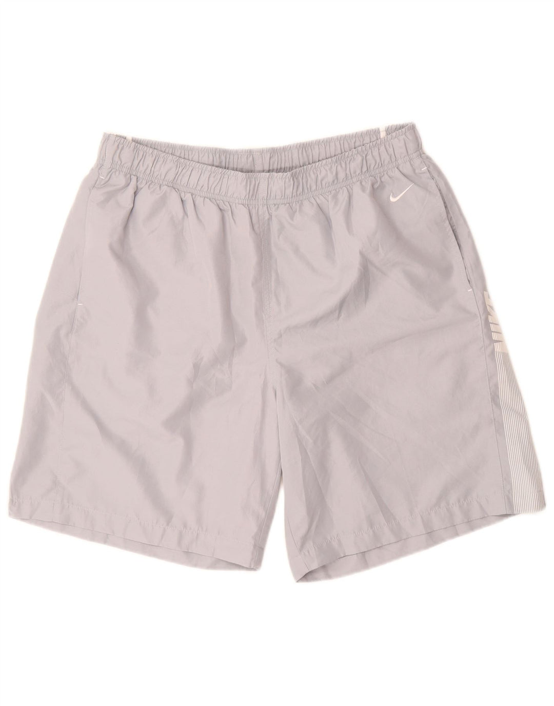 Shorts esportivos gráficos masculinos Nike XL cinza risca de giz poliéster