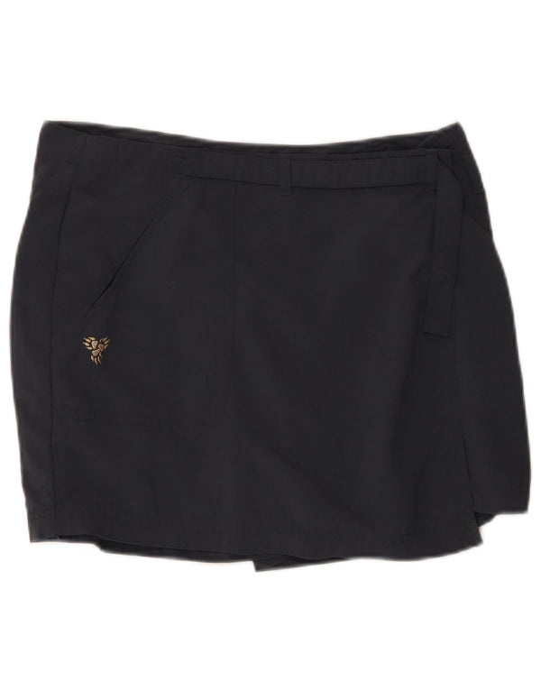 Skort feminino Jack Wolfskin UK 10/12 médio W30 azul marinho poliamida