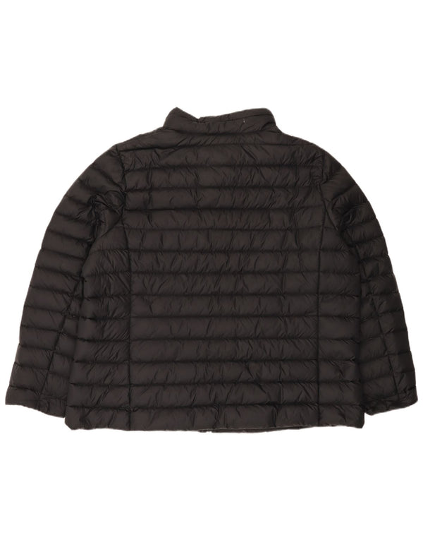 Jaqueta acolchoada feminina Tommy Hilfiger UK 20 2XL preto poliamida