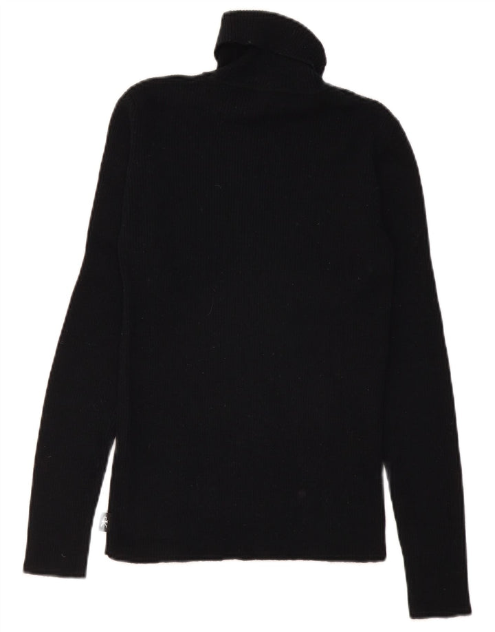 Suéter feminino CALVIN KLEIN JEANS com gola redonda, preto médio, 12