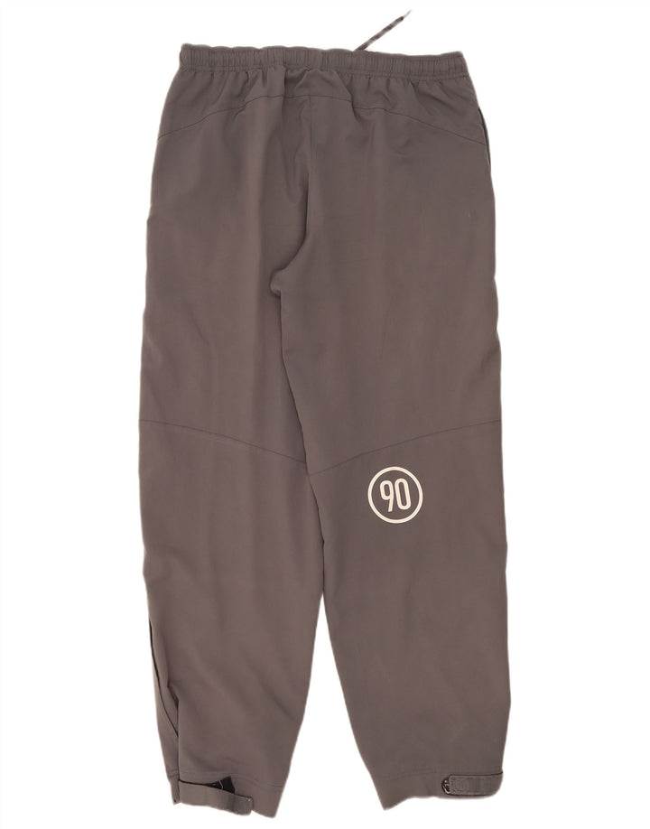 Calça de treino masculina Nike joggers grande poliéster cinza