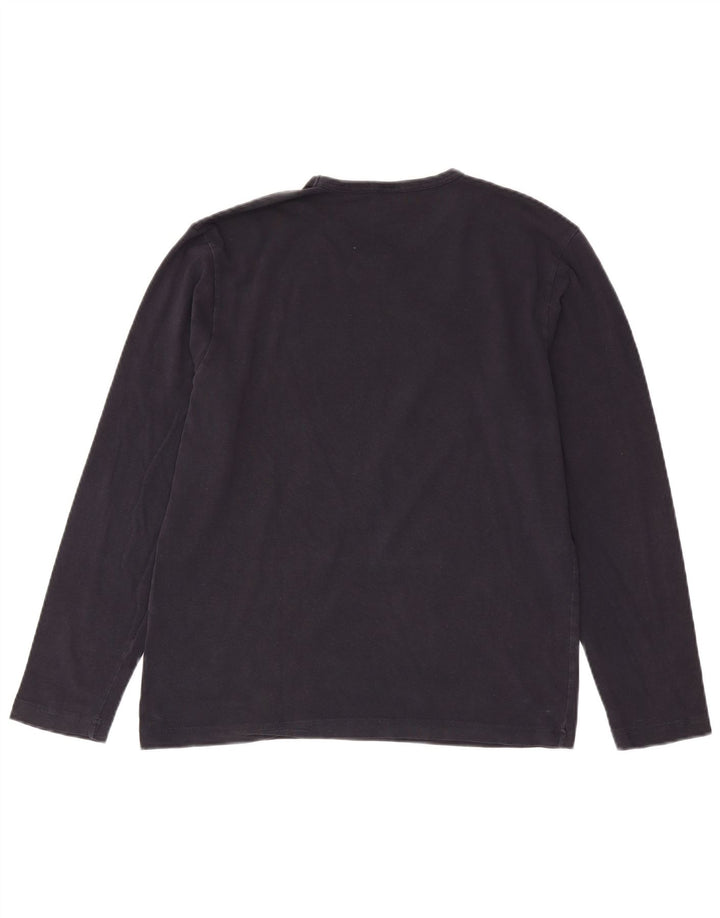 Calvin Klein Jeans Masculino Top Manga Longa Médio Azul Marinho