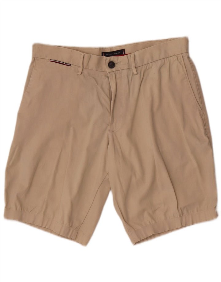 Shorts Chino Masculino Tommy Hilfiger W30 Algodão Bege Médio