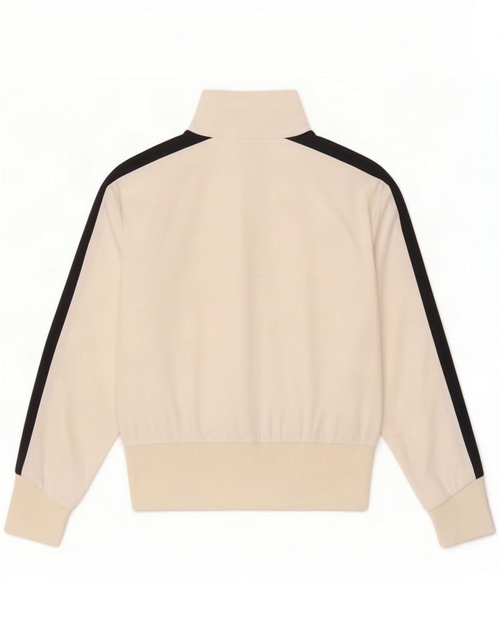 Puma Womens Tracksuit Top Jacket UK 12 Medium White Colourblock Poliéster