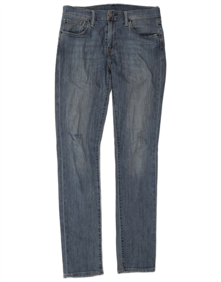 LEVI'S Masculino 511 Slim Jeans W30 L34 Azul Algodão