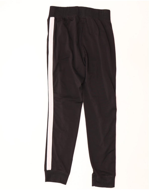 Calça de treino masculina Nike Joggers médio preto colorblock poliéster