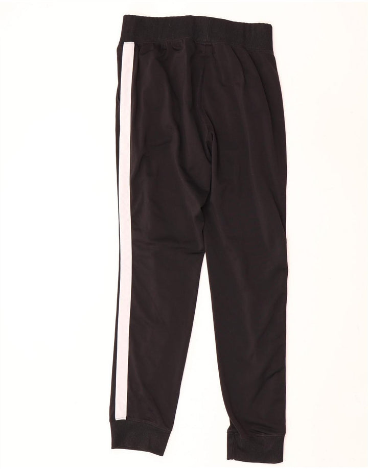 Calça de treino masculina Nike Joggers médio preto colorblock poliéster
