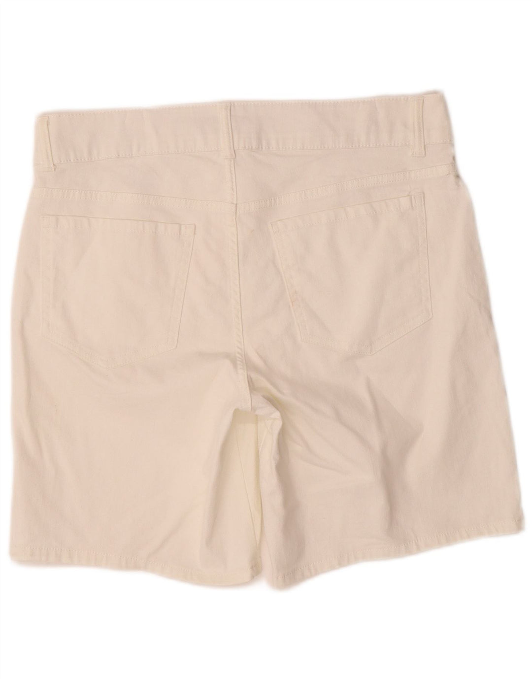 Shorts casuais femininos LEE Riders US 10 grandes W34 algodão branco