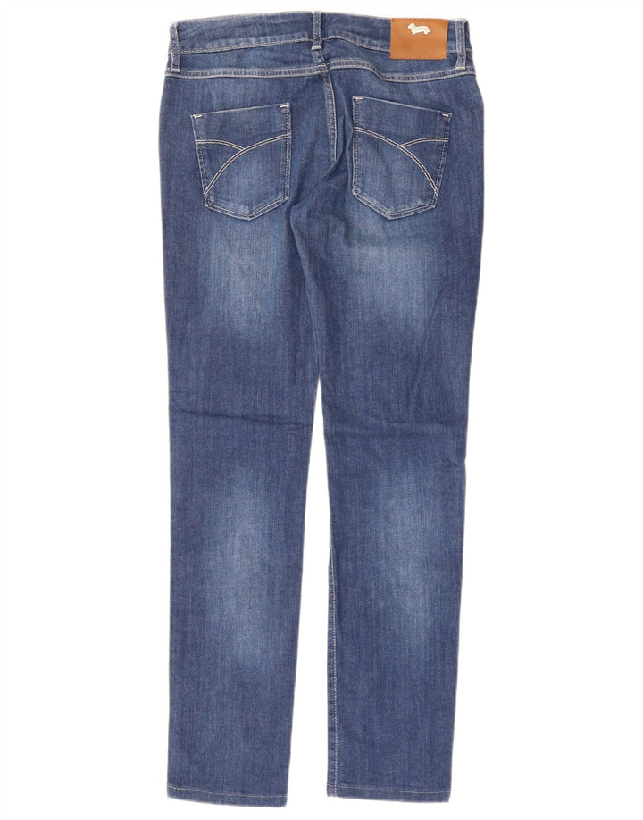 Harmont & Blaine Jeans Slim Feminino IT 42 Médio W30 L30 Azul Algodão