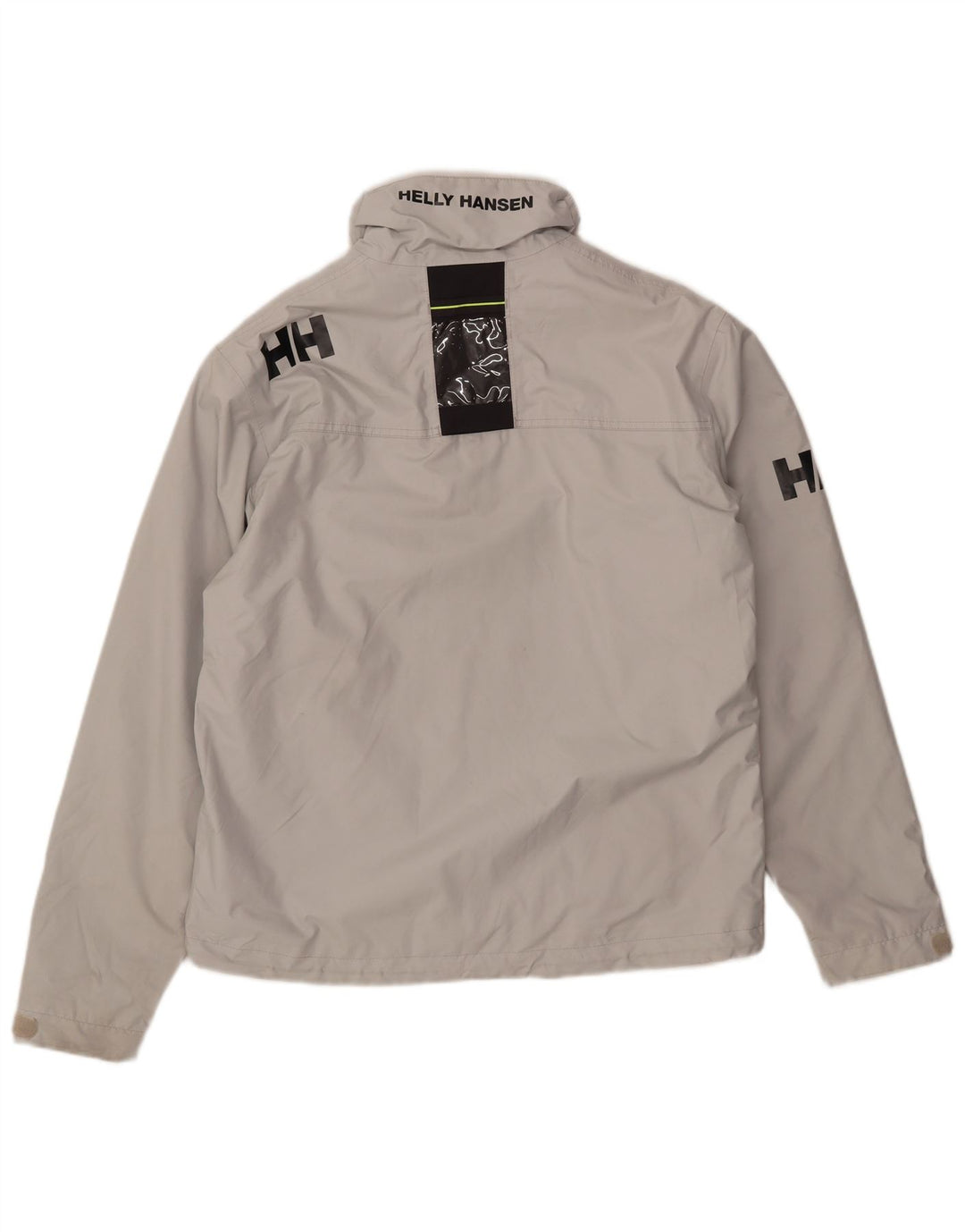 HELLY HANSEN Jaqueta corta-vento masculina gráfica Reino Unido 38 cinza médio