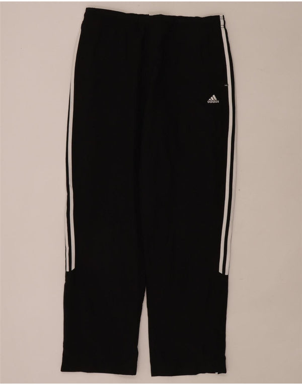 Calça de treino feminina Adidas UK 16 grande poliéster preto