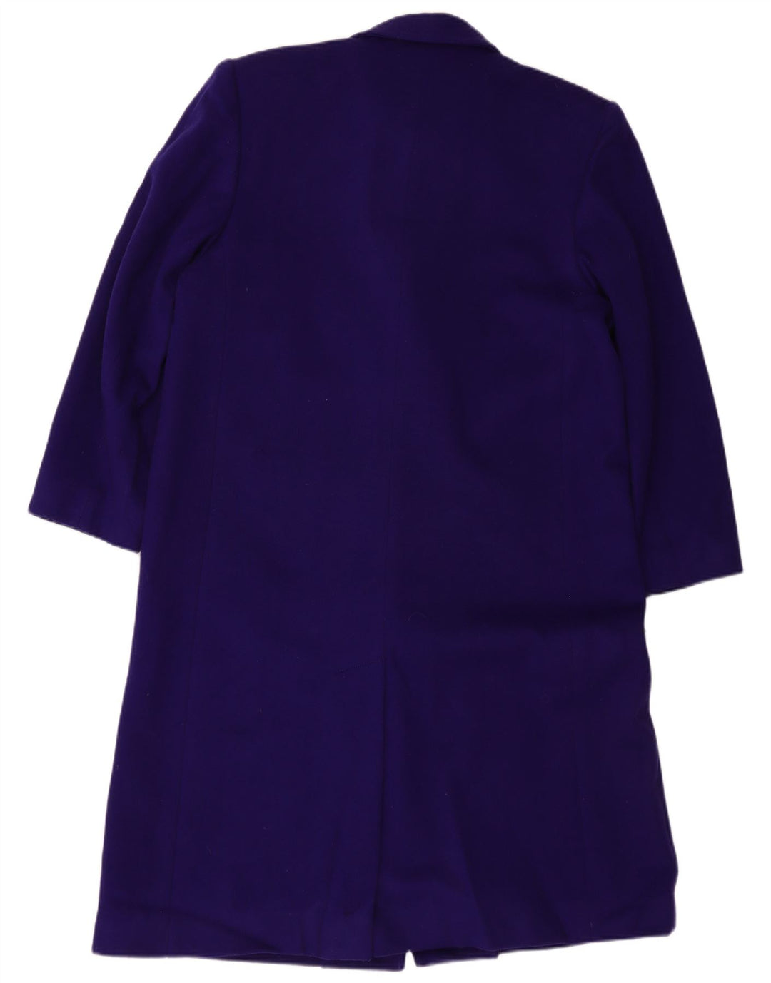 Sobretudo feminino LONDON FOG US 16 2XL lã virgem azul