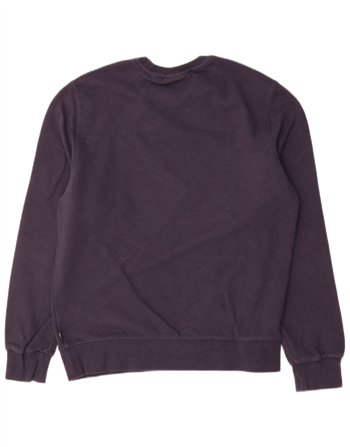 Calvin Klein moletom masculino jumper médio azul marinho algodão