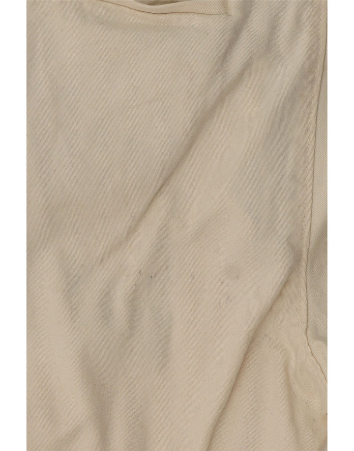 J. Crew Mens Stanton Chino Shorts W31 Médio Off White Algodão