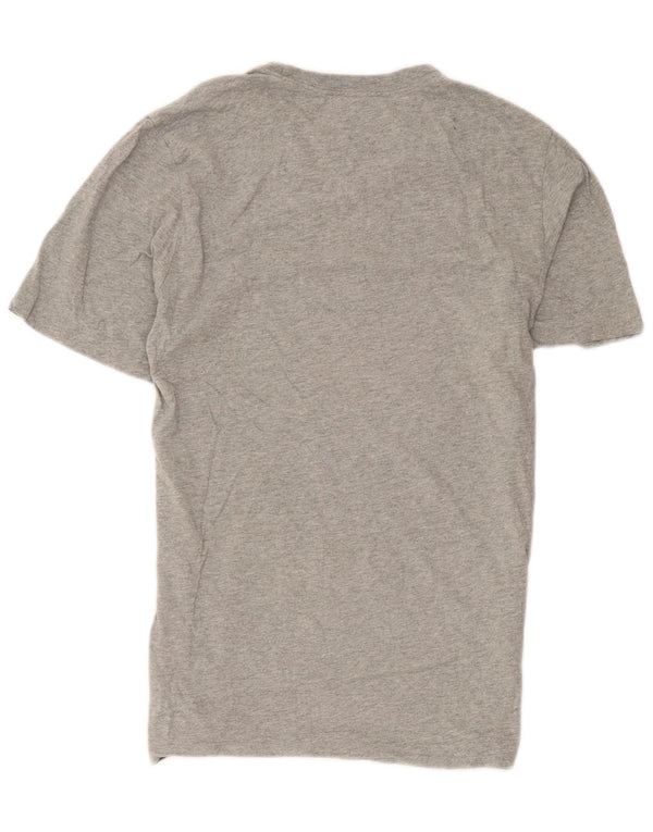 Camiseta feminina Nike UK 14 algodão cinza médio