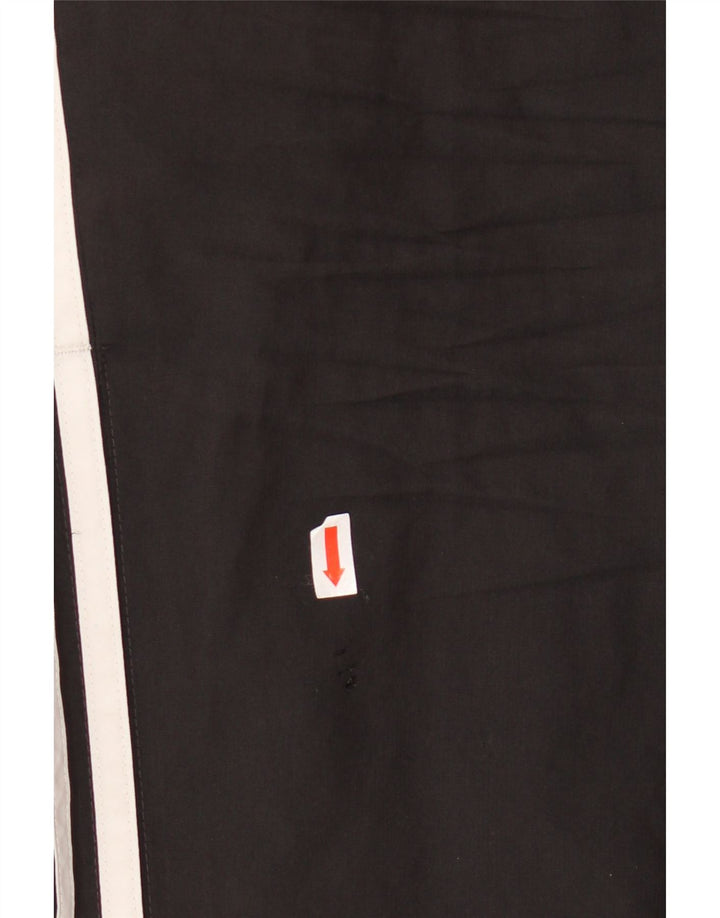 ADIDAS Mens Graphic Tracksuit Calças Joggers Grande Poliéster Preto