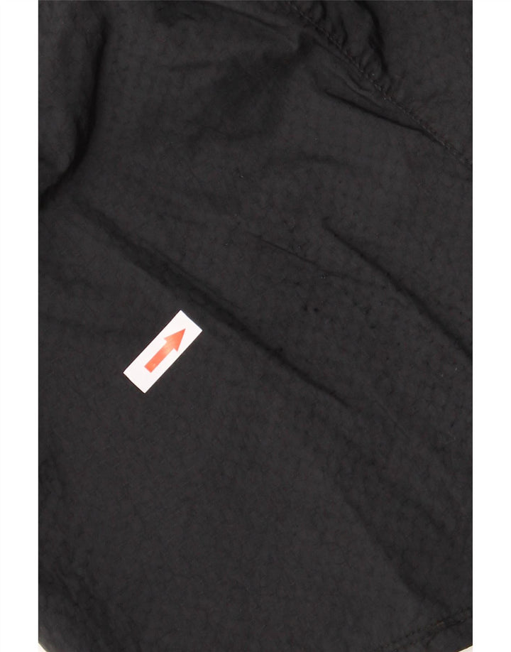 Shorts esportivos gráficos femininos NIKE UK 8 pequenos poliéster preto