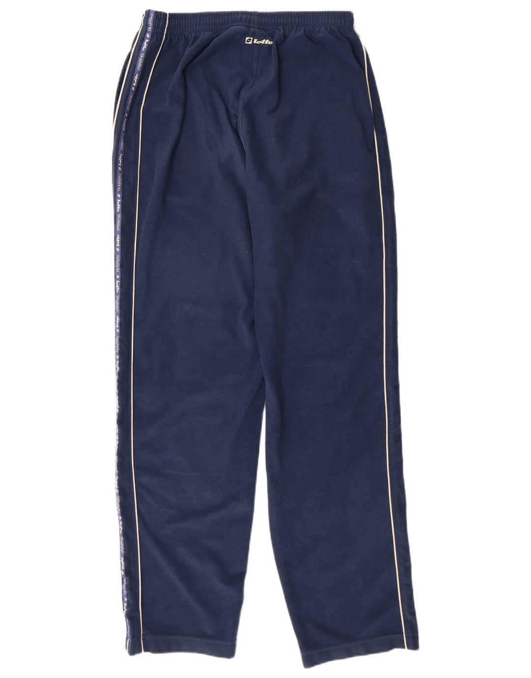 Calça de treino masculina de lã de treinamento LOTTO Reino Unido 40/42 azul marinho médio