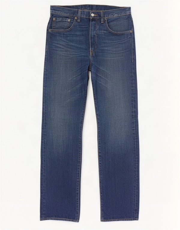 Levi's Masculino 501 Straight Jeans W32 L32 Azul Marinho Algodão