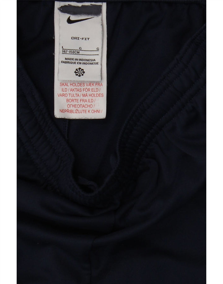 Calça de treino NIKE Boys Dri Fit 12-13 anos grande azul marinho poliéster