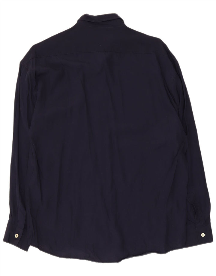 Camisa masculina Tipo'S média azul marinho