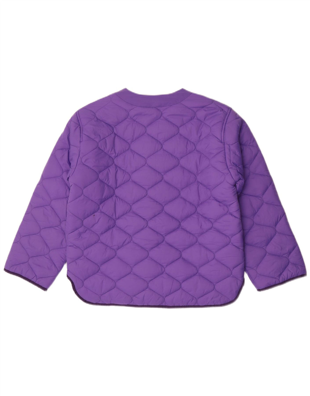 Zara Jaqueta acolchoada para meninas 13-14 anos Roxo Poliamida