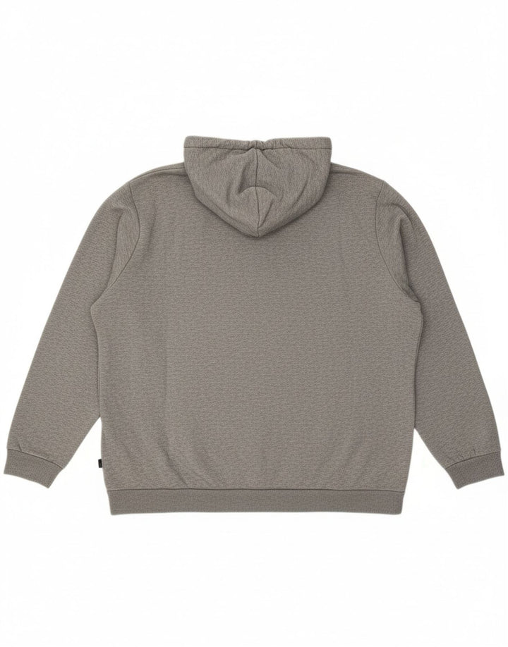 PUMA Mens Graphic Hoodie Jumper XL Algodão Cinza